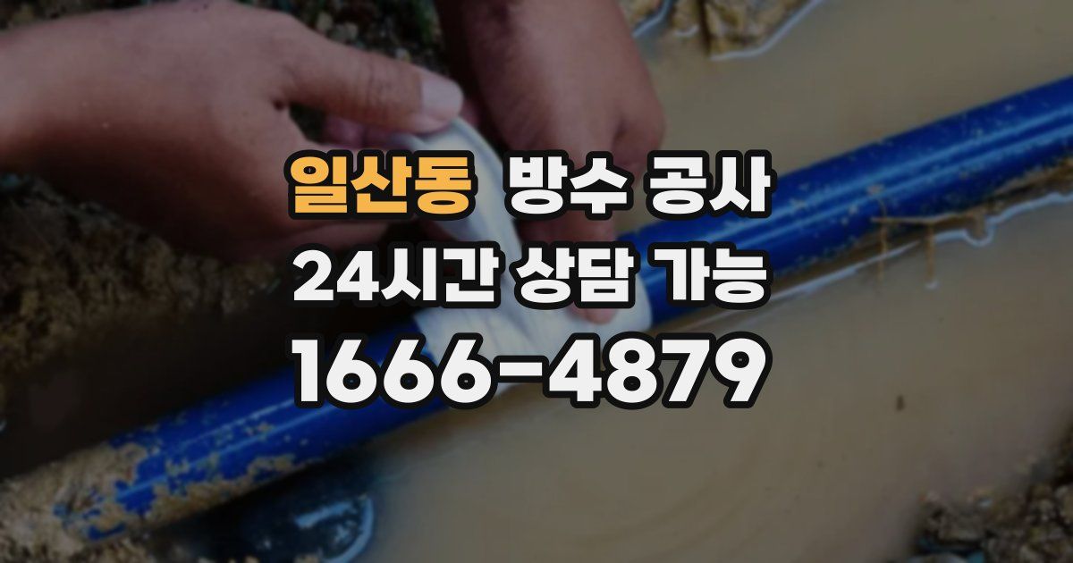 일산동 누수탐지