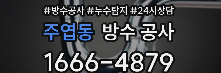 주엽동 방수 공사