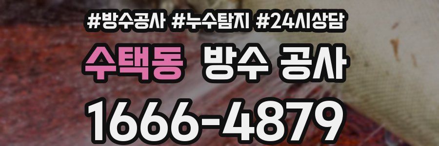 수택동 방수 공사