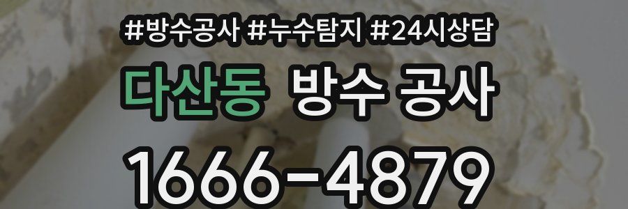 다산동 방수 공사