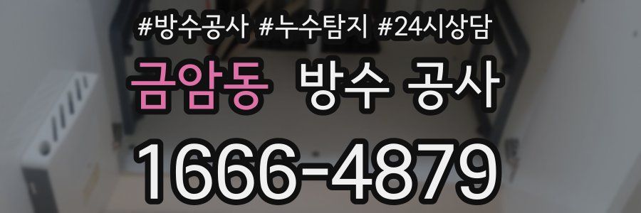 금암동 방수 공사