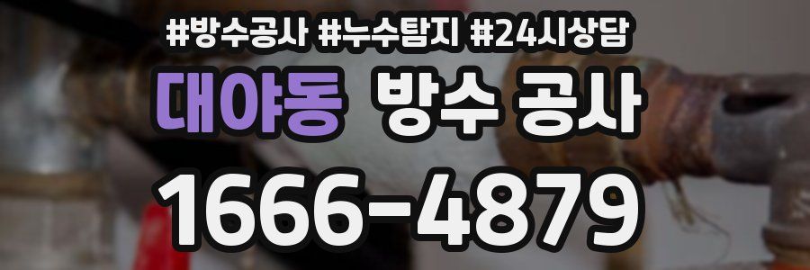 대야동 방수 공사