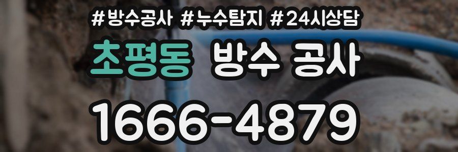 초평동 방수 공사