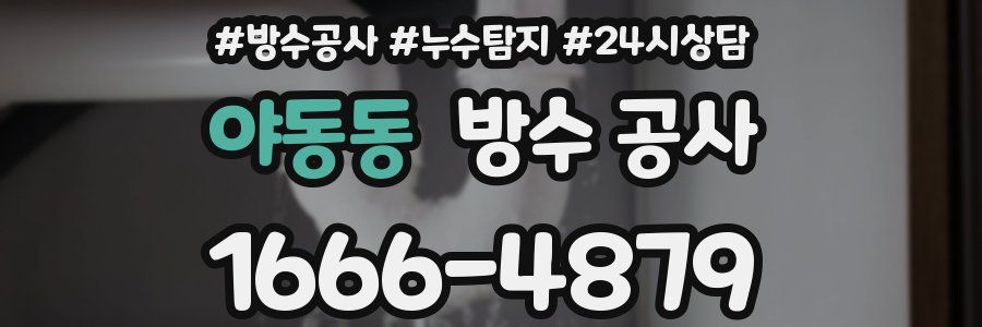 야동동 방수 공사