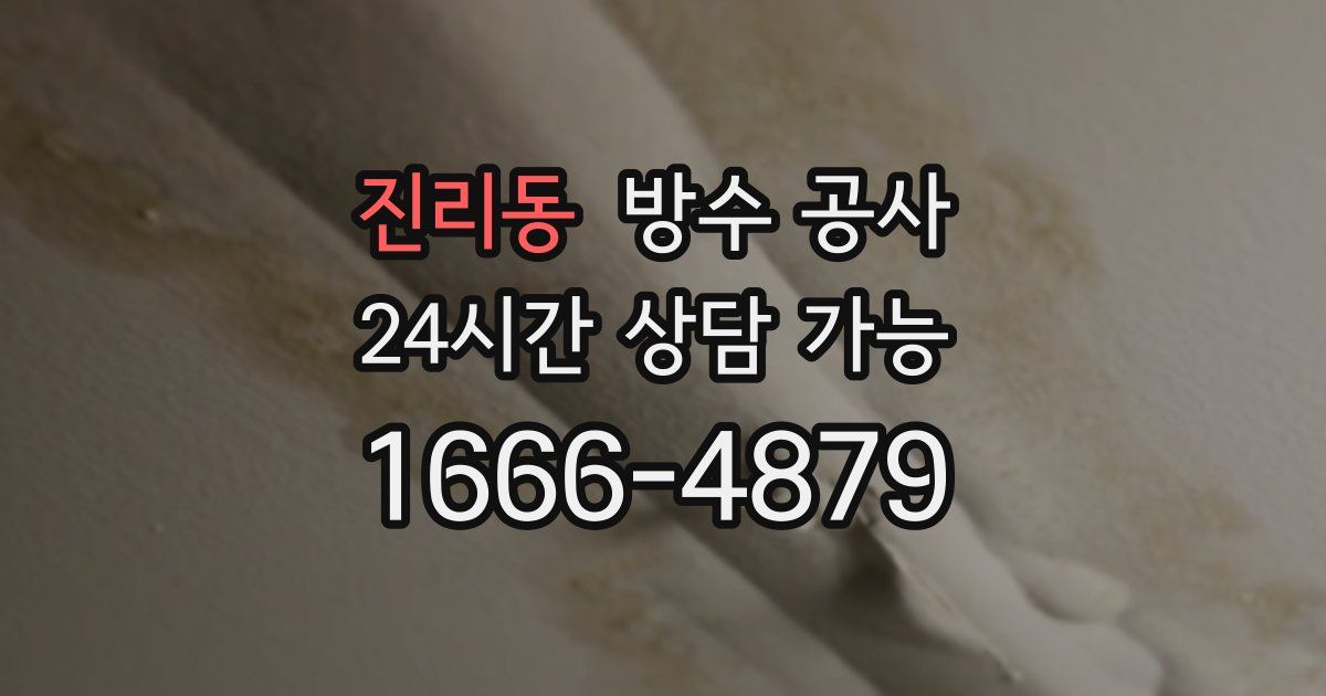 진리동 누수탐지