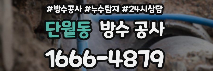 단월동 방수 공사