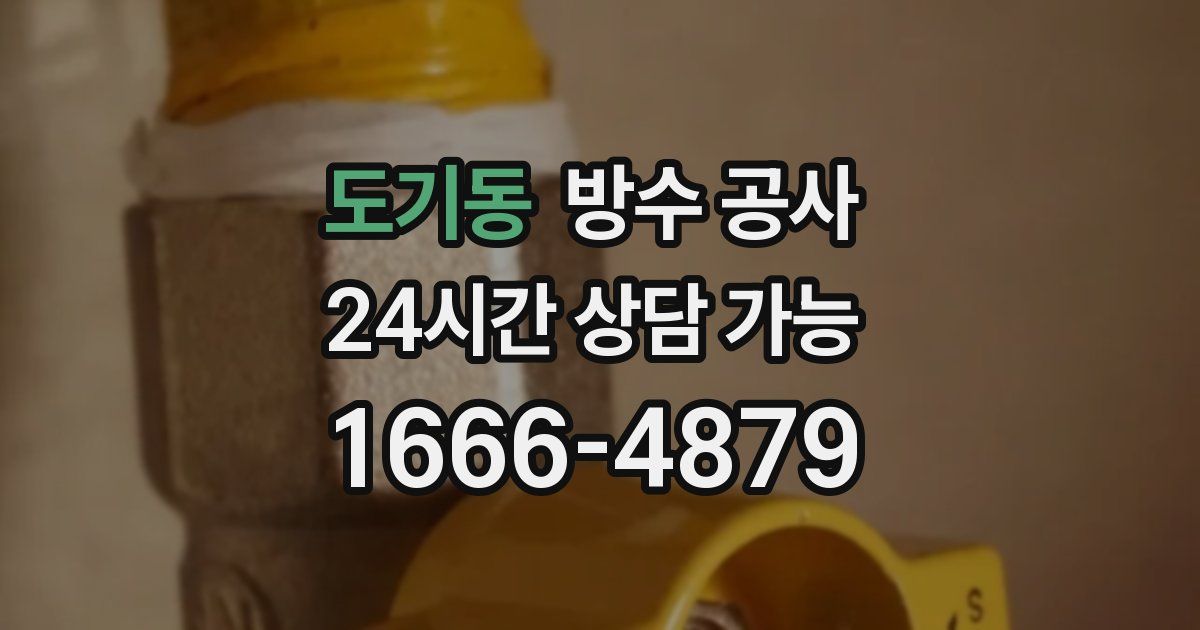 도기동 누수탐지