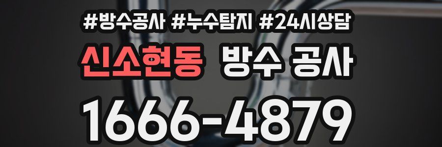 신소현동 방수 공사