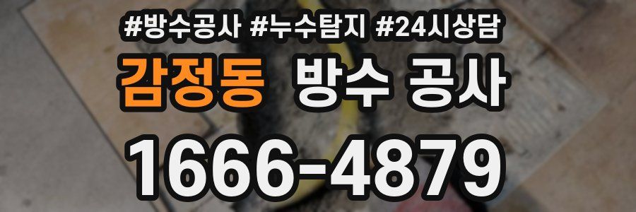 감정동 방수 공사