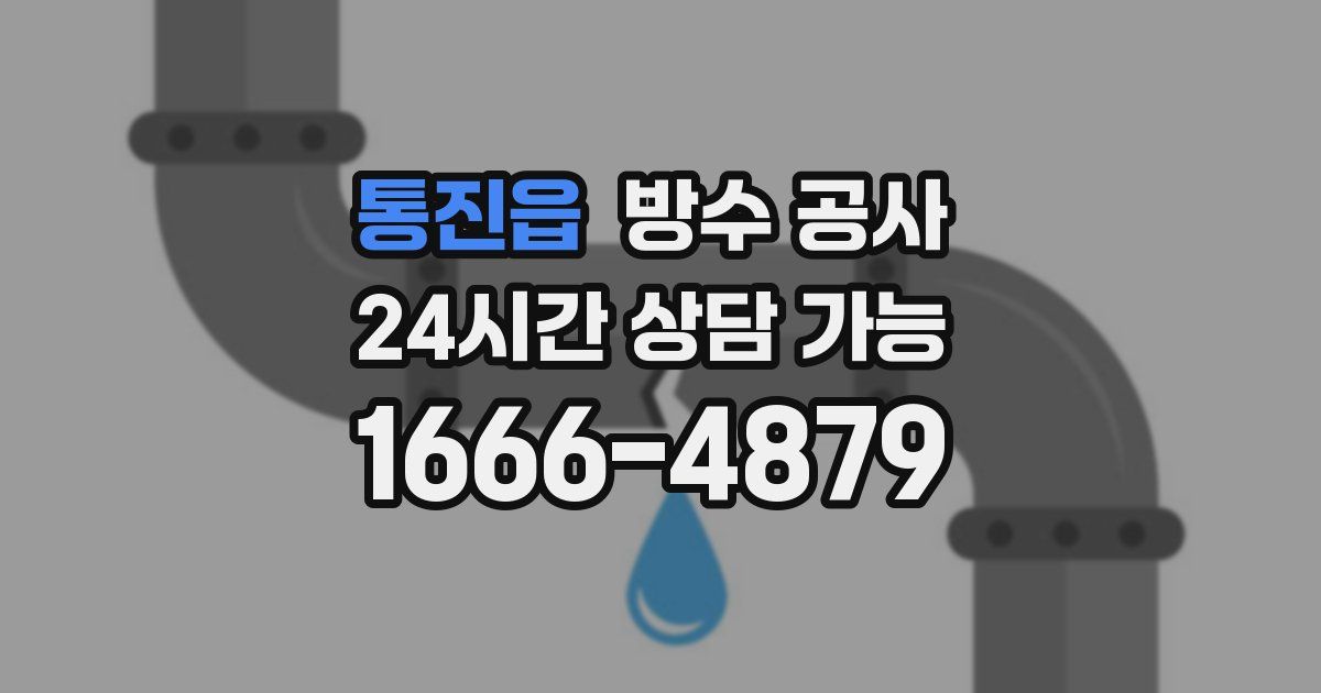 통진읍 누수탐지