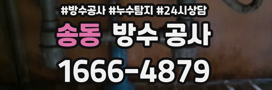 송동 방수 공사