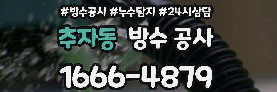 추자동 방수 공사