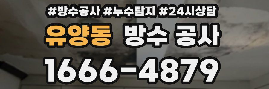 유양동 방수 공사