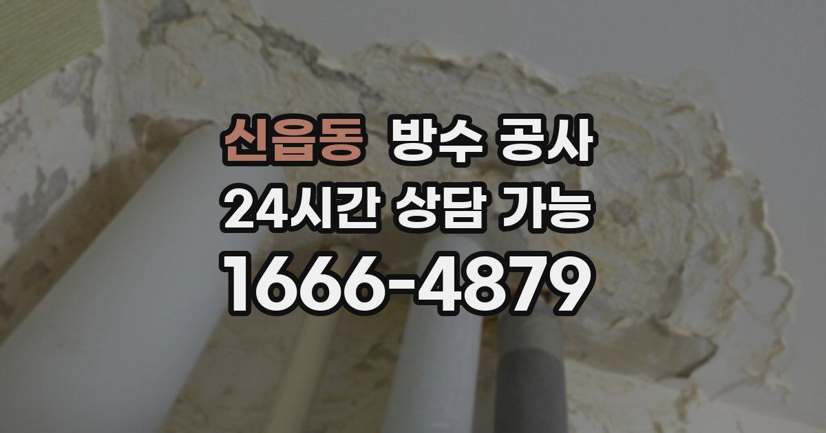 신읍동 누수탐지