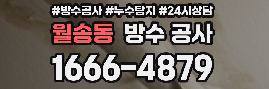 월송동 방수 공사