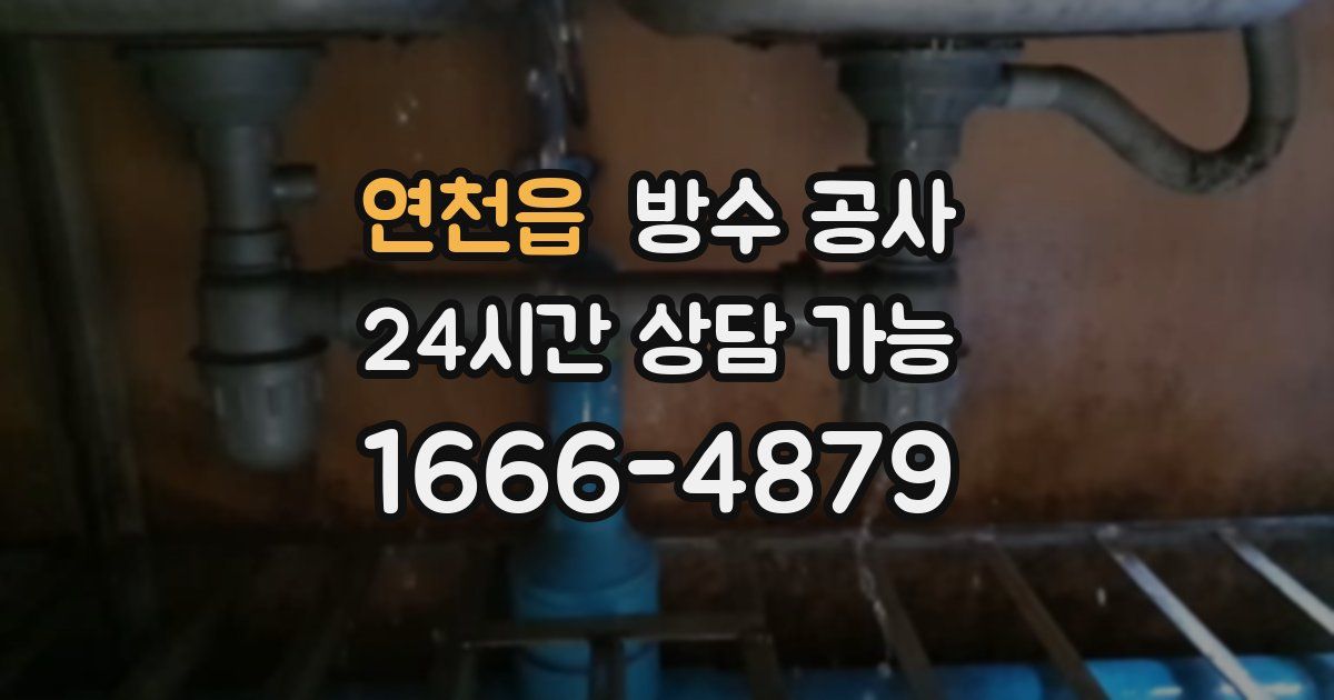 연천읍 누수탐지