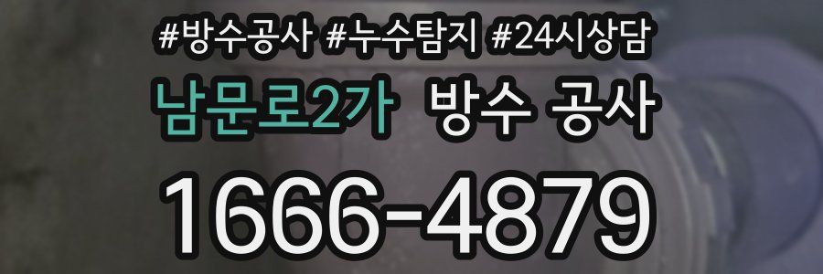 남문로2가 방수 공사