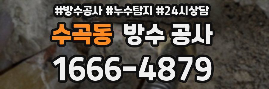 수곡동 방수 공사