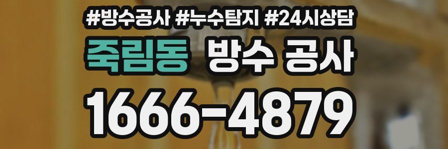 죽림동 방수 공사