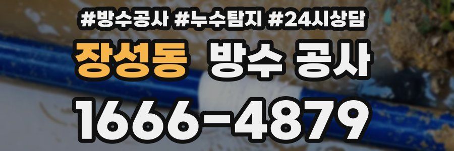 장성동 방수 공사