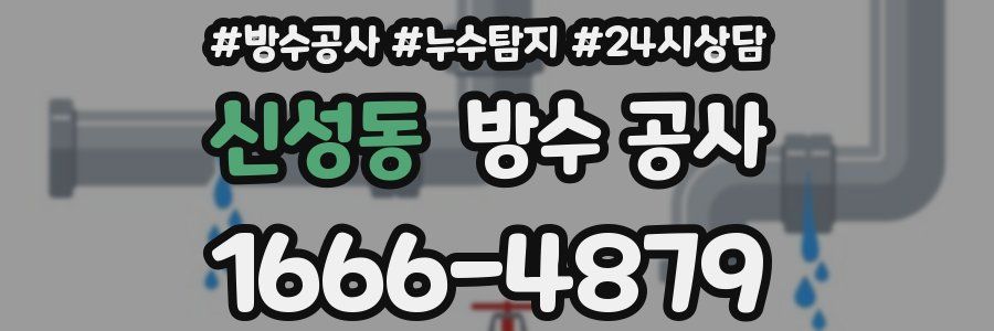신성동 방수 공사