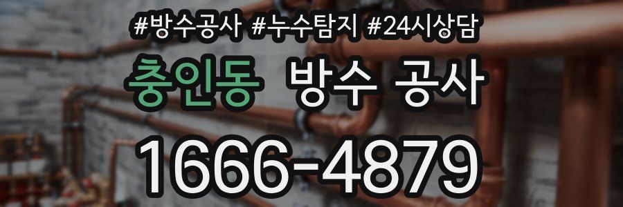 충인동 방수 공사