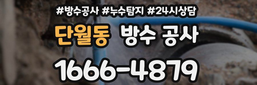 단월동 방수 공사