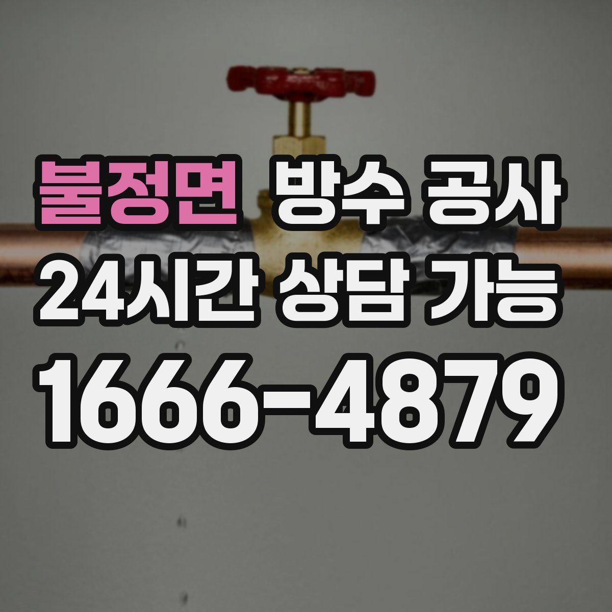 불정면 방수