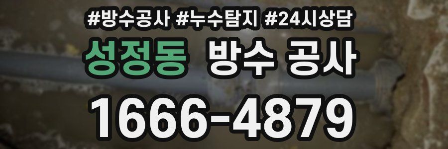 성정동 방수 공사