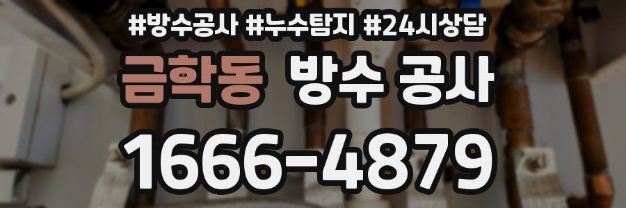 금학동 방수 공사