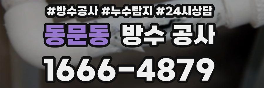 동문동 방수 공사