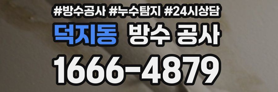 덕지동 방수 공사