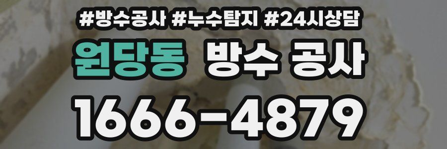 원당동 방수 공사