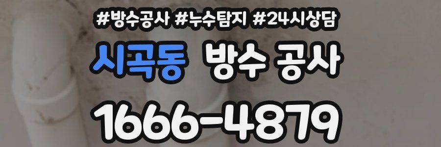 시곡동 방수 공사