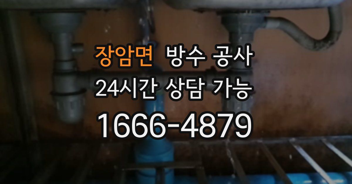 장암면 누수탐지