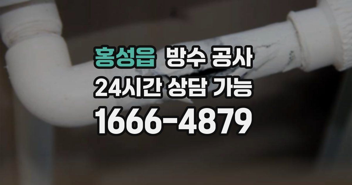 홍성읍 누수탐지