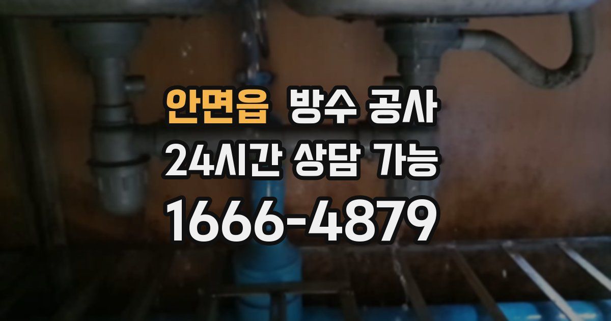 안면읍 누수탐지