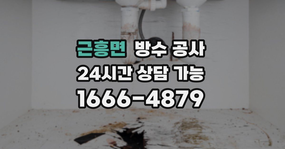 근흥면 누수탐지