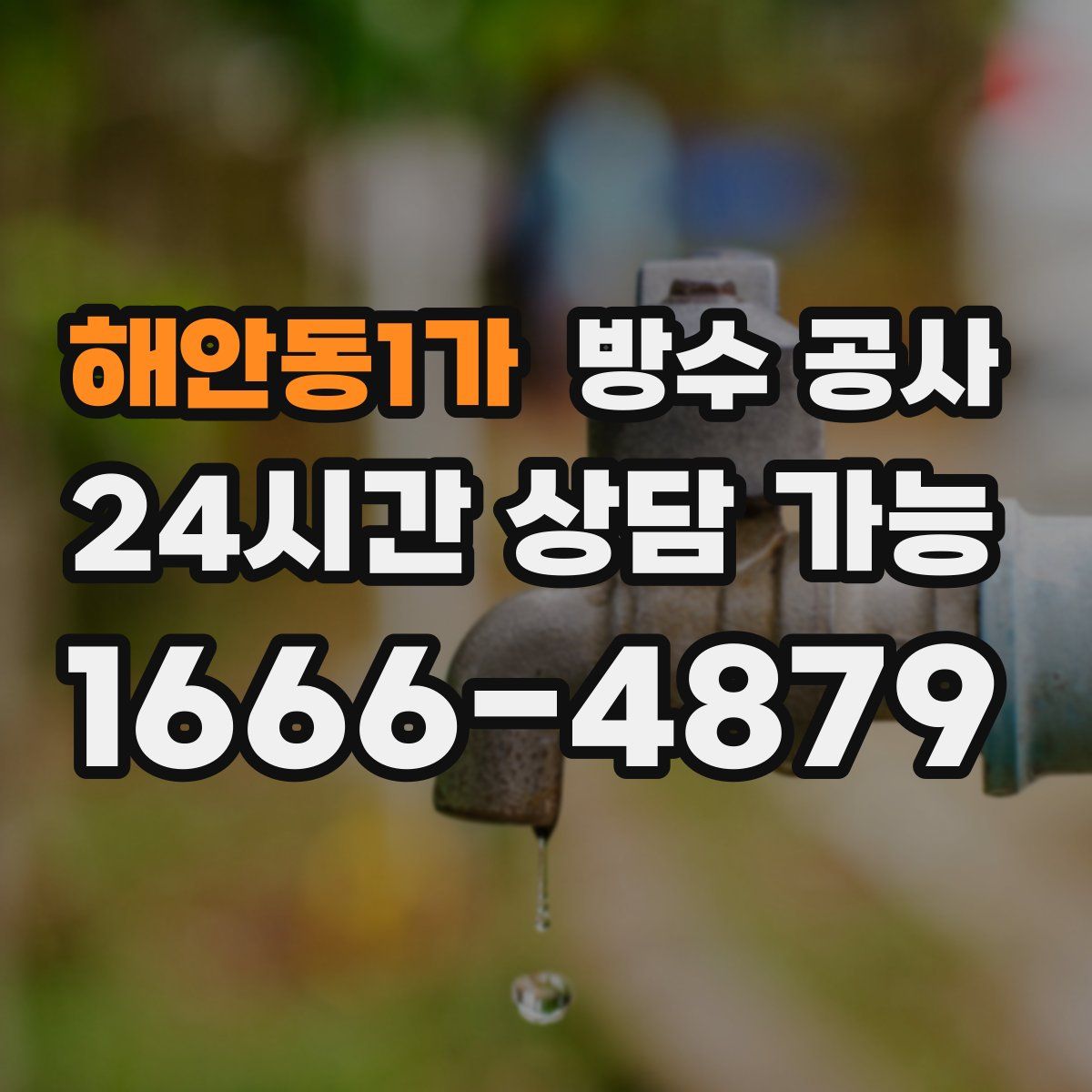 해안동1가 방수