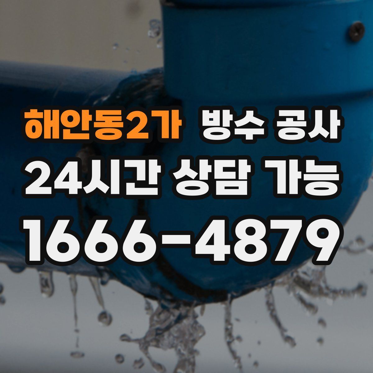 해안동2가 방수