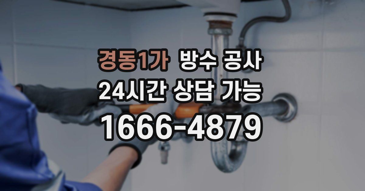 경동1가 누수탐지