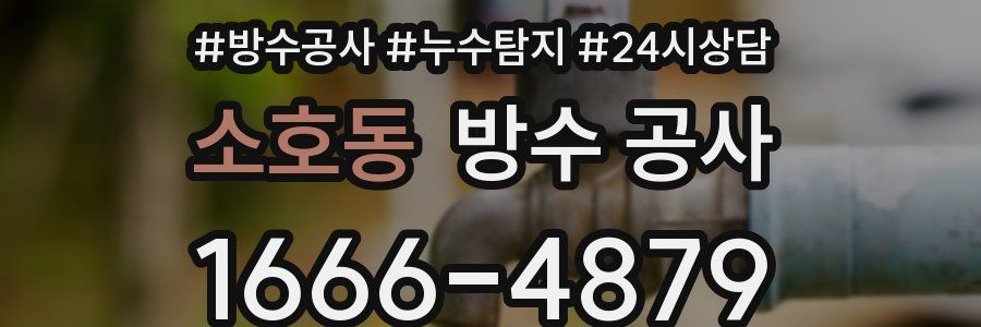 소호동 방수 공사