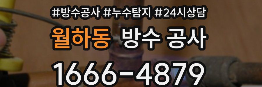 월하동 방수 공사