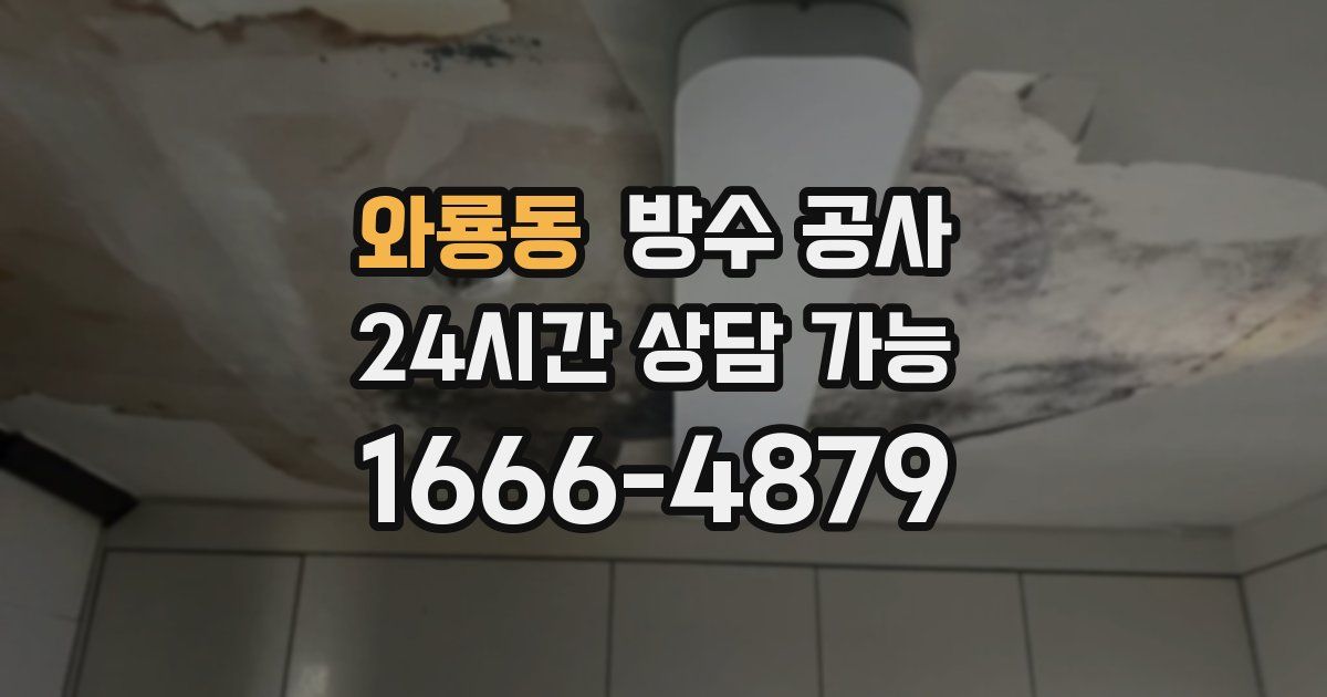 와룡동 누수탐지