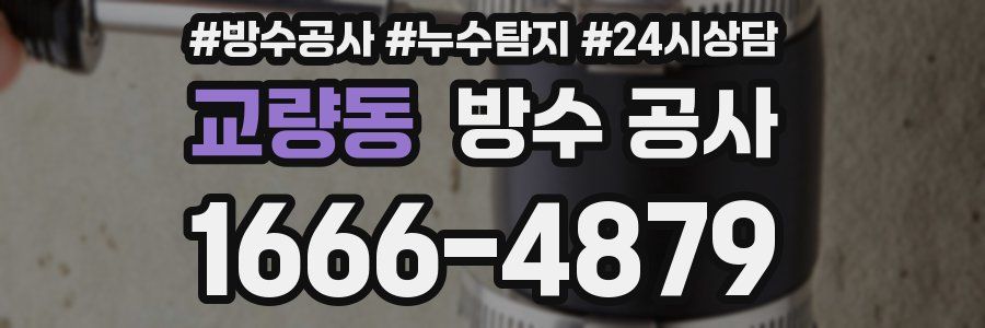 교량동 방수 공사