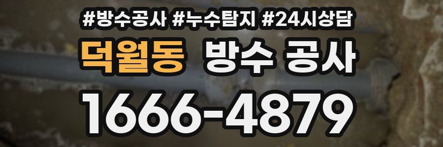 덕월동 방수 공사