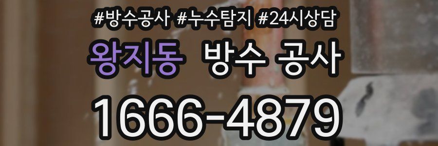 왕지동 방수 공사