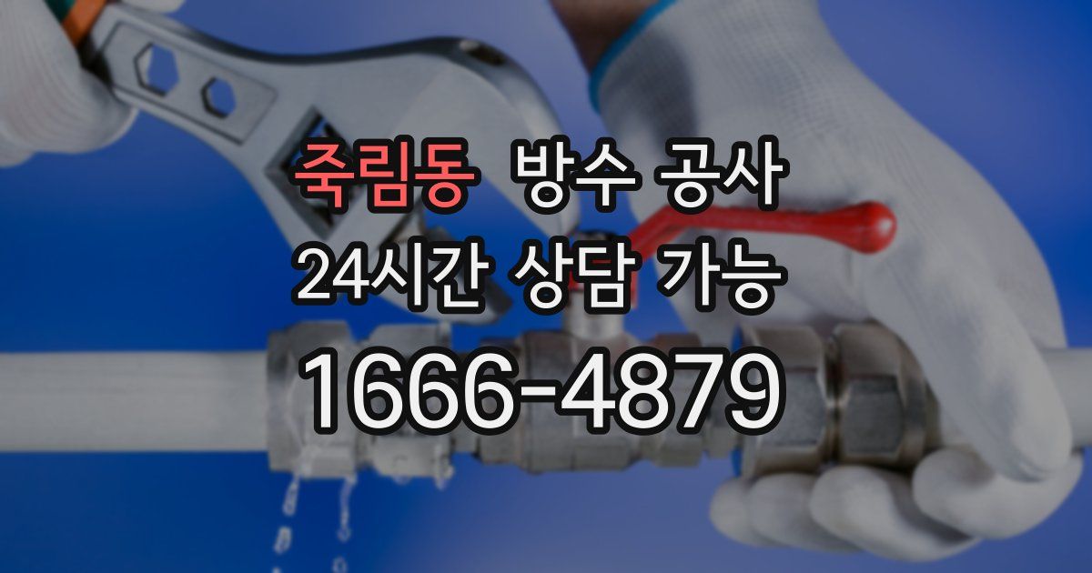 죽림동 누수탐지