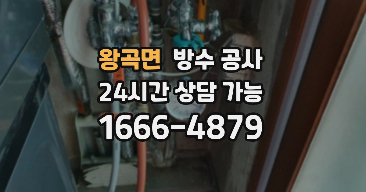 왕곡면 누수탐지