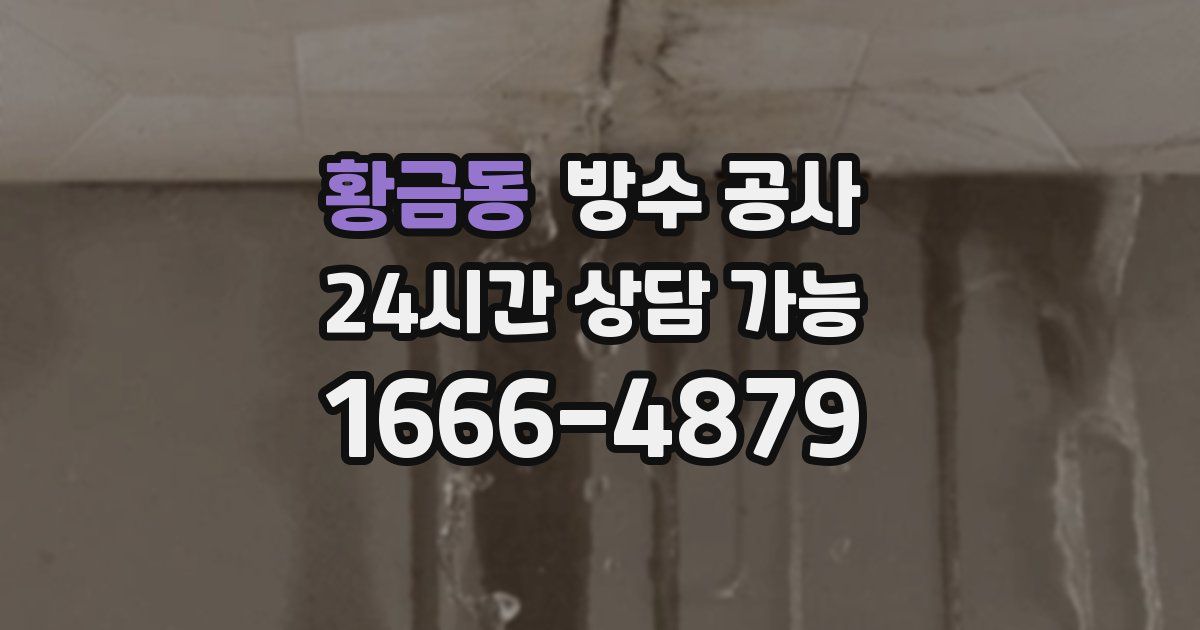 황금동 누수탐지